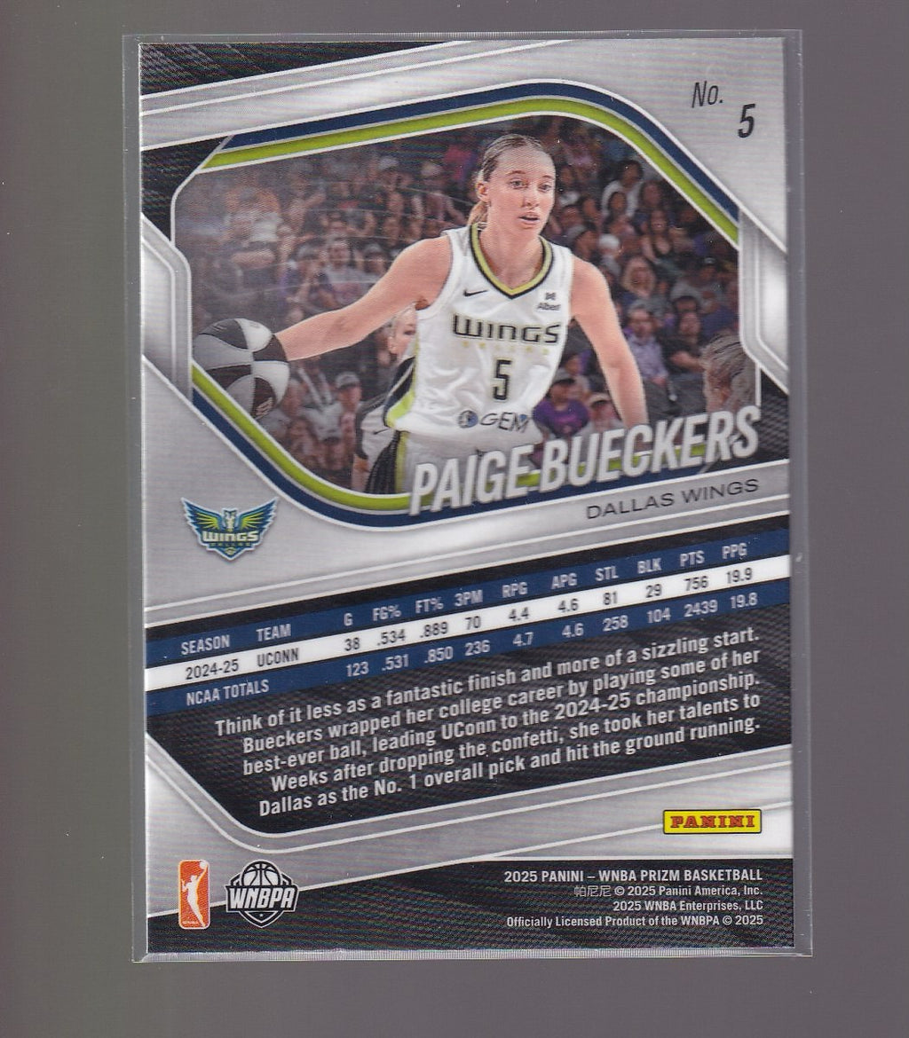 2025 Panini Prizm WNBA #5 Paige Bueckers