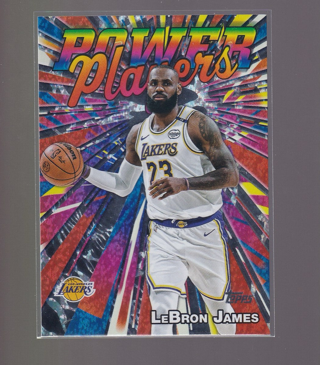 2025-26 Topps #PP-7 LeBron James Power Players Holo Foil