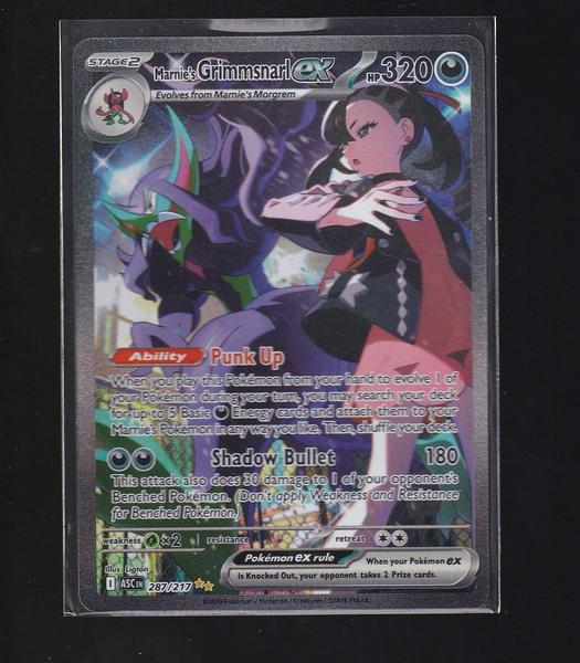 ME: Ascended Heroes #287/217 Marnie's Grimmsnarl ex