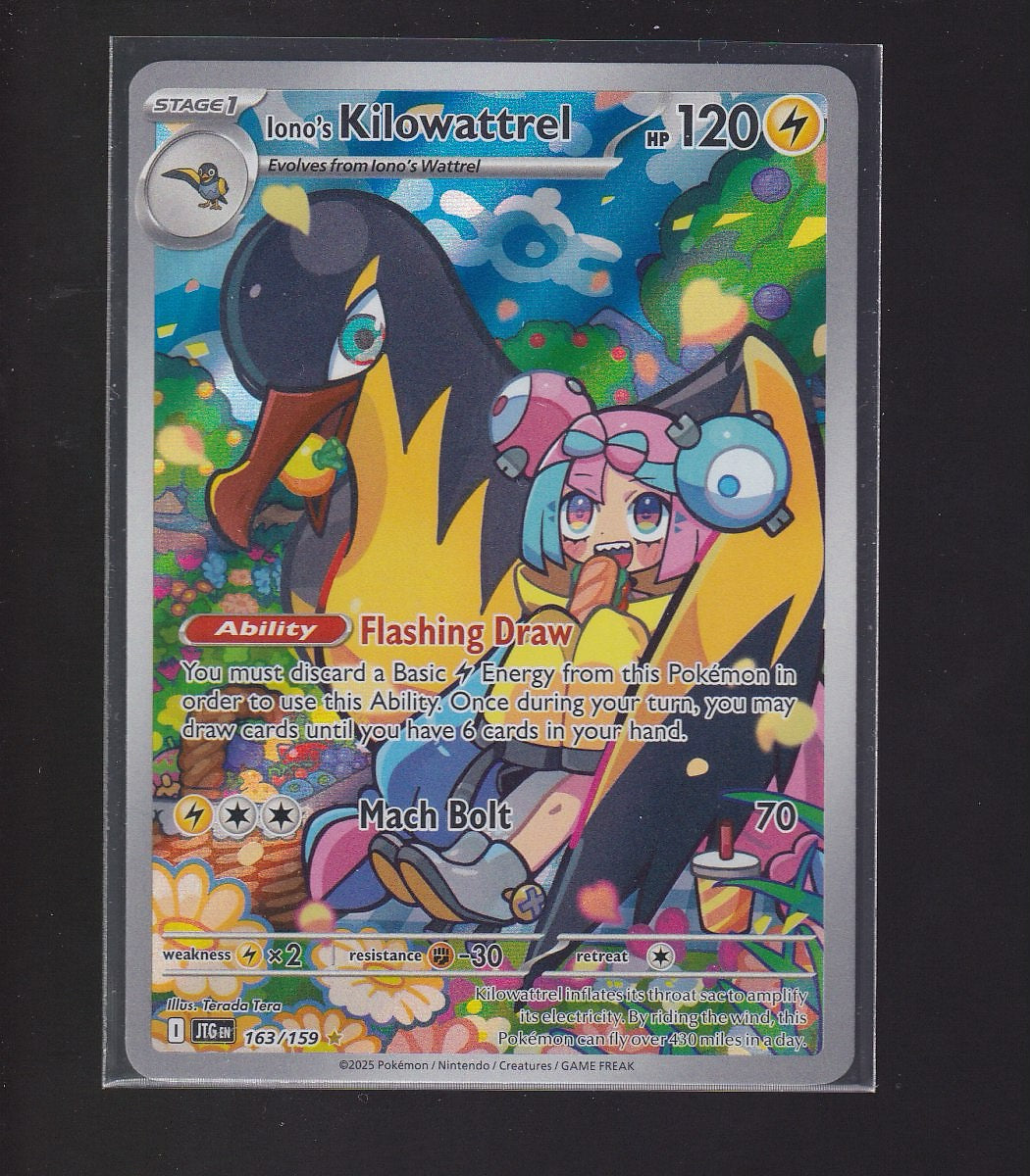 SV09: Journey Together #163/159 Iono's Kilowattrel