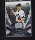 2010 Bowman Sterling #USAR-30 Brian Johnson USA Baseball Relics