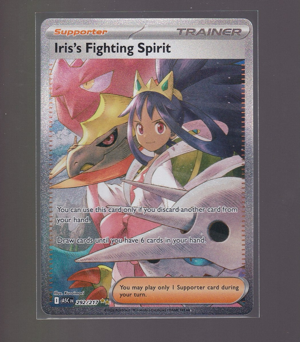 ME: Ascended Heroes #292/217 Iris's Fighting Spirit
