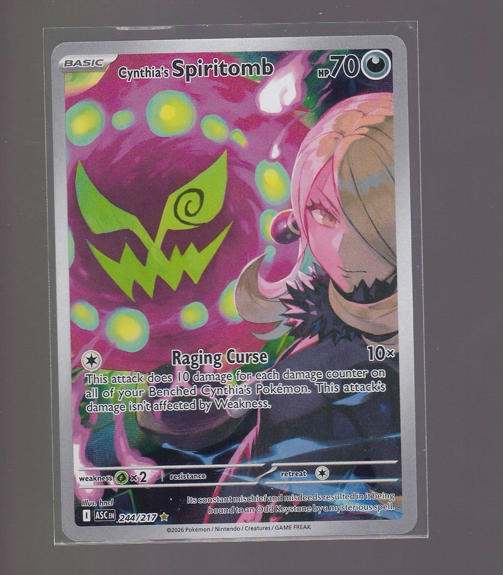 ME: Ascended Heroes #244/217 Cynthia's Spiritomb