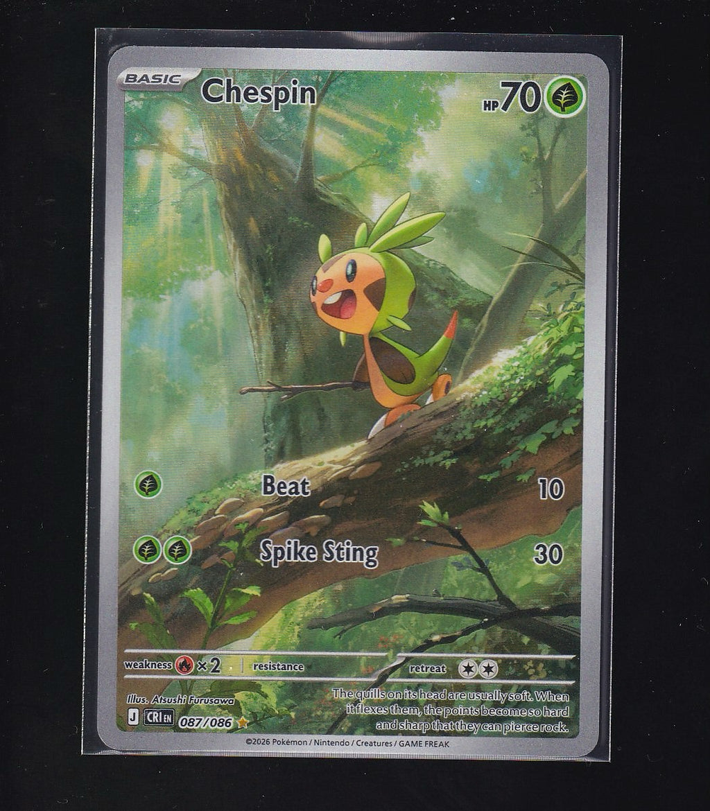 ME04: Chaos Rising #087/086 Chespin