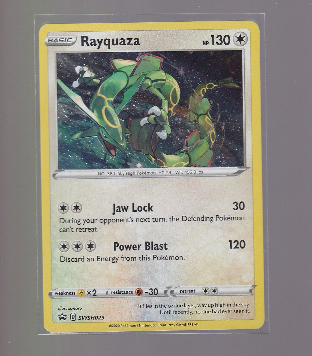 SWSH: Sword & Shield Promo Cards #SWSH029 Rayquaza