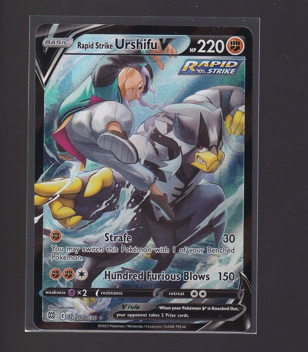SWSH09: Brilliant Stars Trainer Gallery #TG20/TG30 Rapid Strike Urshifu V