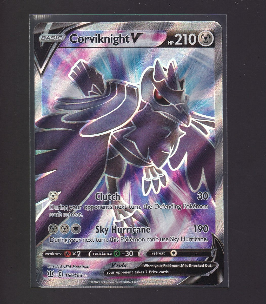 SWSH05: Battle Styles #156/163 Corviknight V (Full Art)