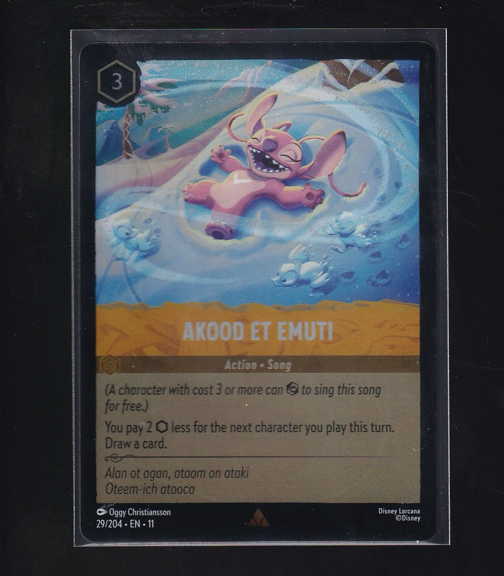 Winterspell #29/204 Akood Et Emuti-Cold Foil Rare