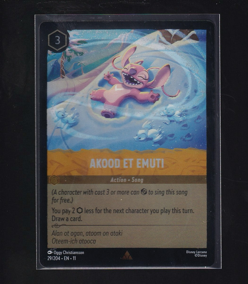 Winterspell #29/204 Akood Et Emuti-Cold Foil Rare