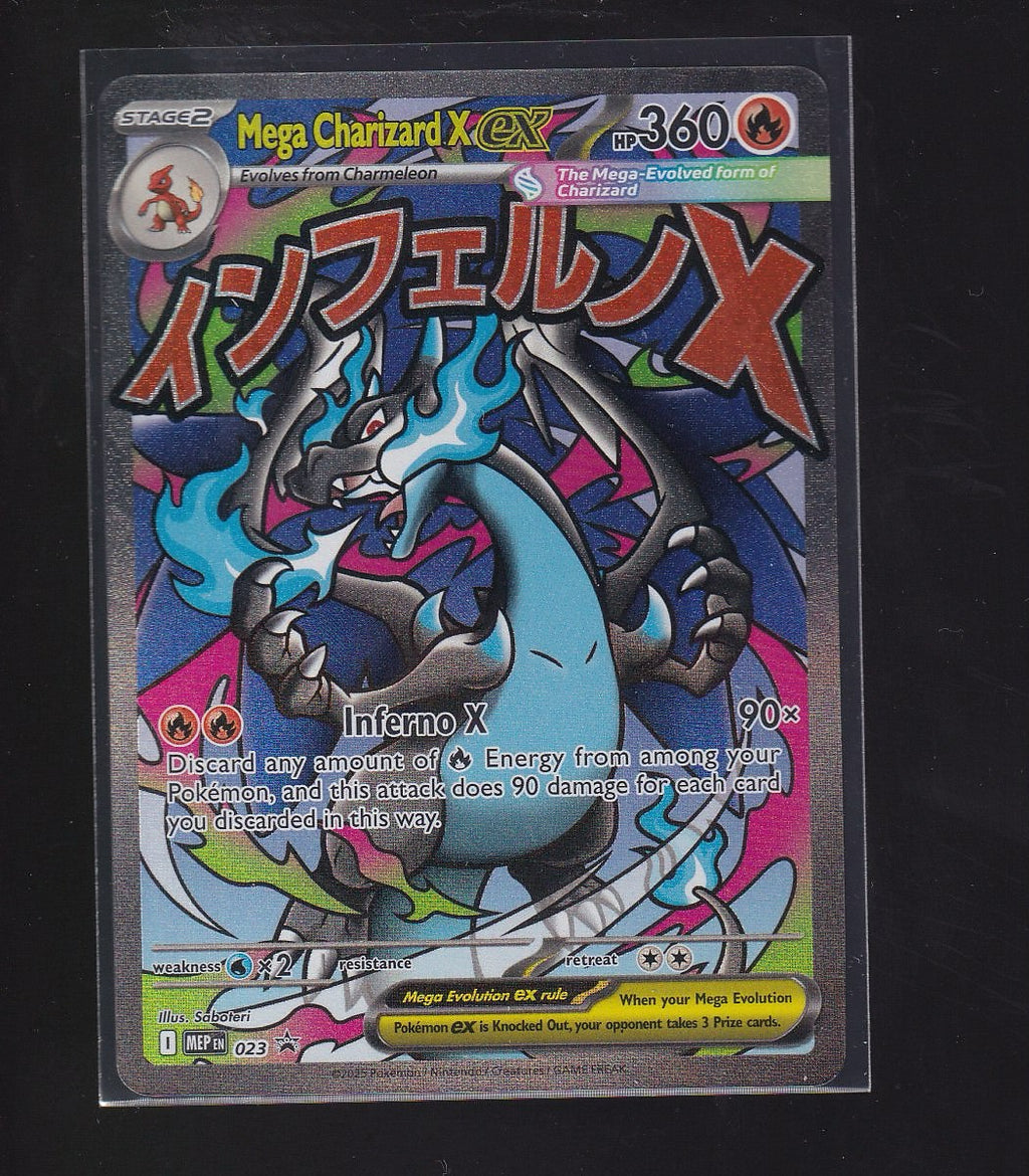 ME: Mega Evolution Promo #023 Mega Charizard X ex