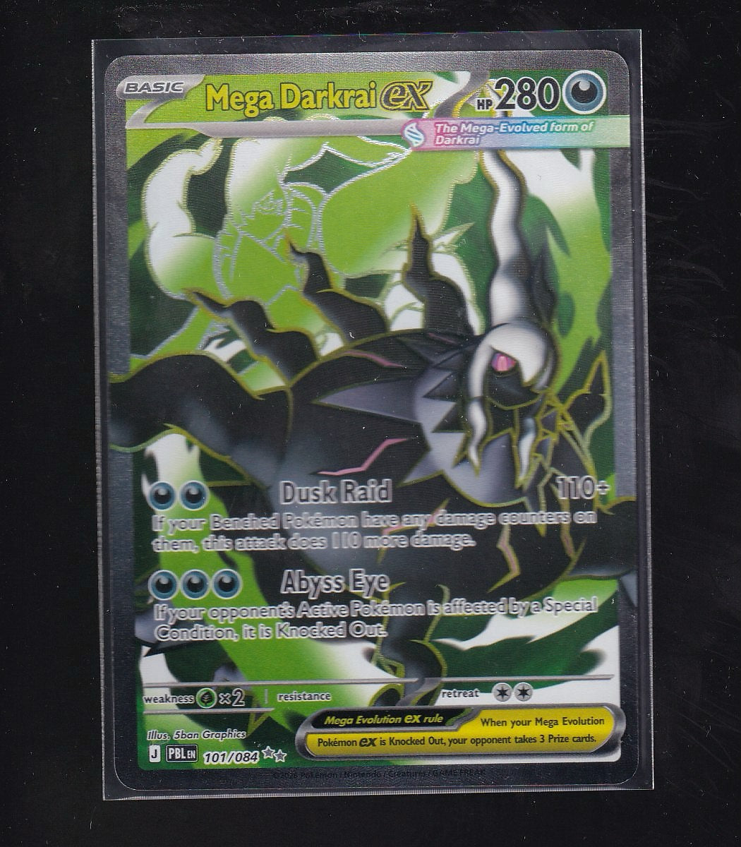 ME05: Pitch Black #101/084 Mega Darkrai ex
