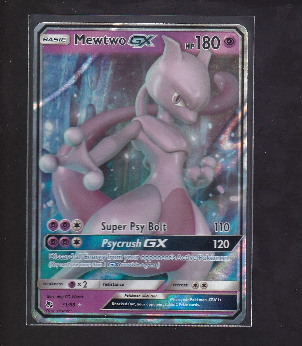 Hidden Fates #31/68 Mewtwo GX