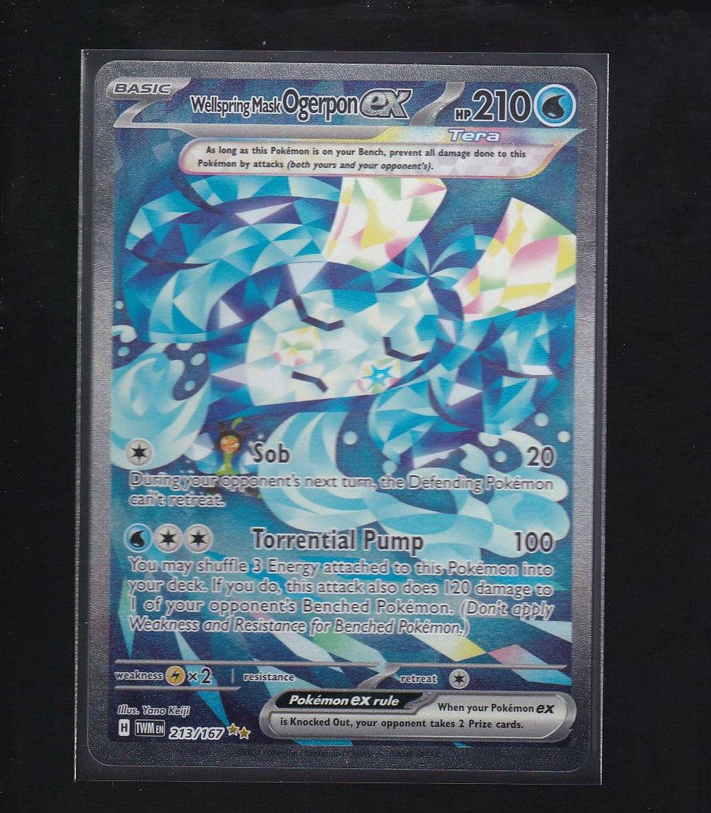 SV06: Twilight Masquerade #213/167 Wellspring Mask Ogerpon ex