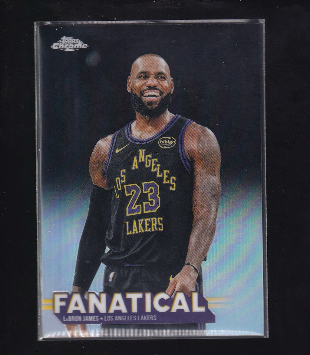 Topps Chrome Update #FAN-4 LeBron James -Fanatical -Case Hit