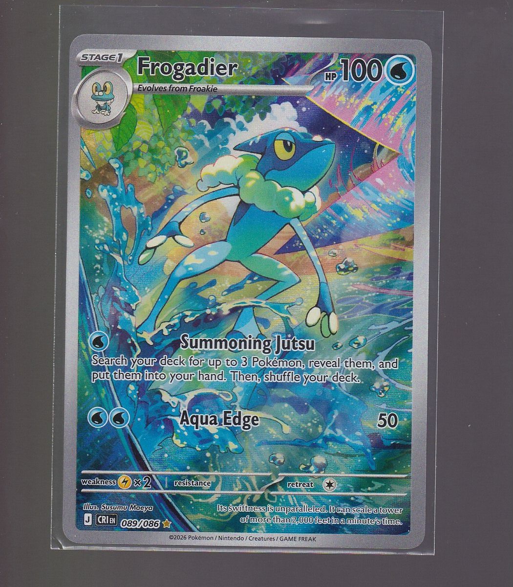 ME04: Chaos Rising #089/086 Frogadier