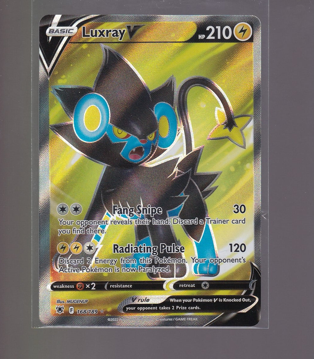 SWSH10: Astral Radiance #168/189 Luxray V (Full Art)