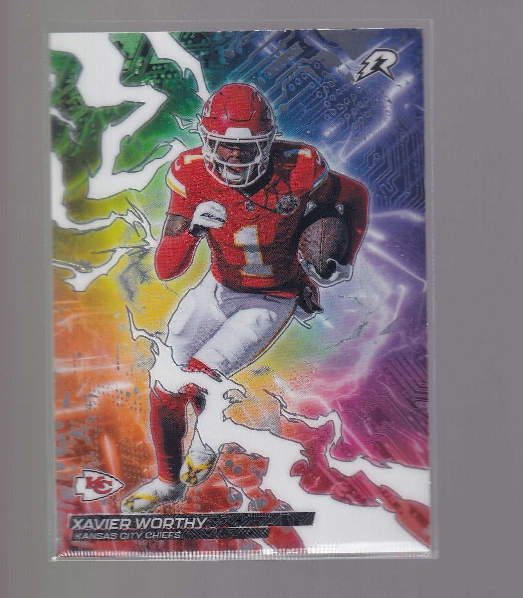 2025 Topps Resurgence #CB-8 Xavier Worthy Circuit Breakers