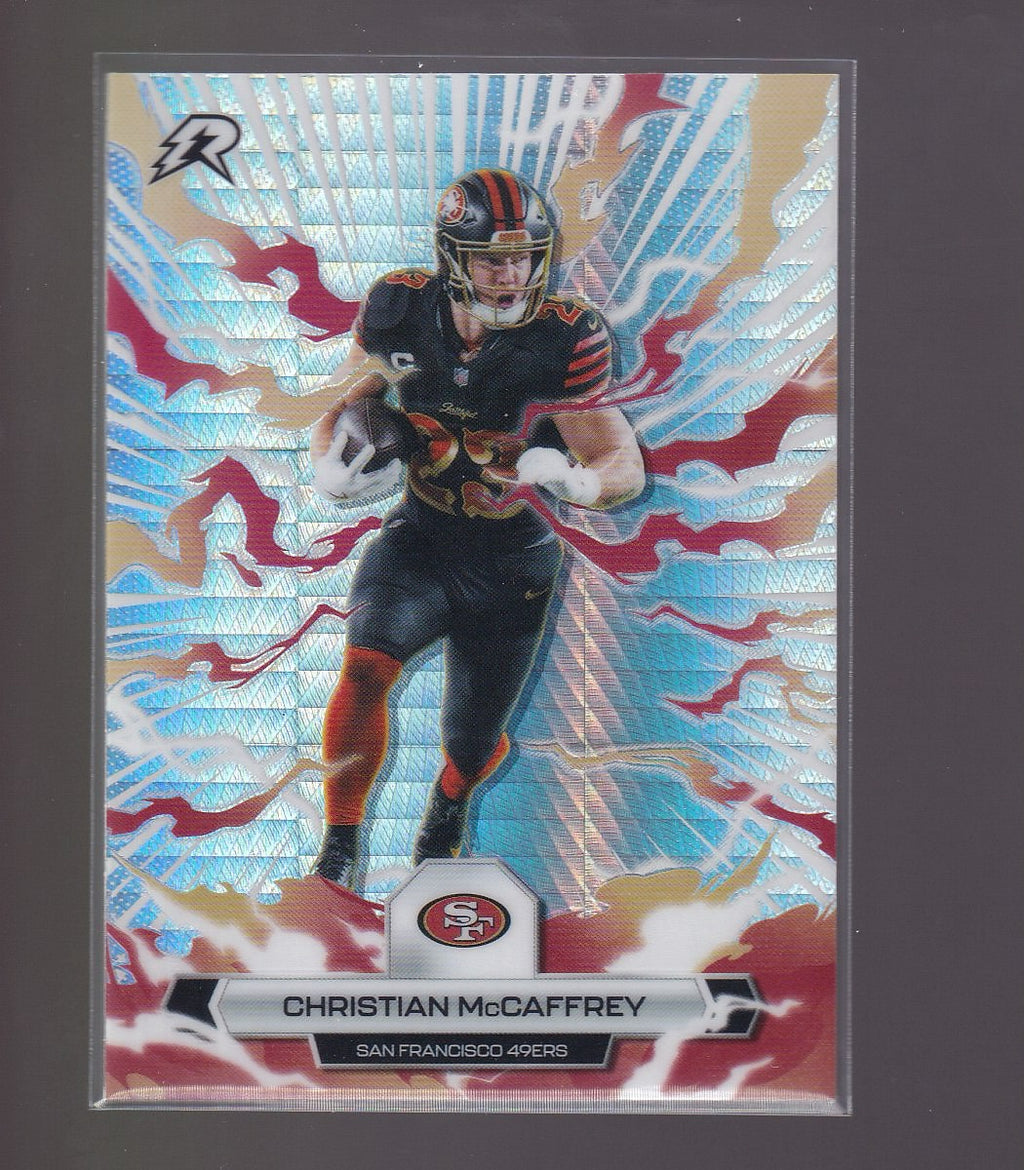 2025 Topps Resurgence #87 Christian McCaffrey Prism Refractor
