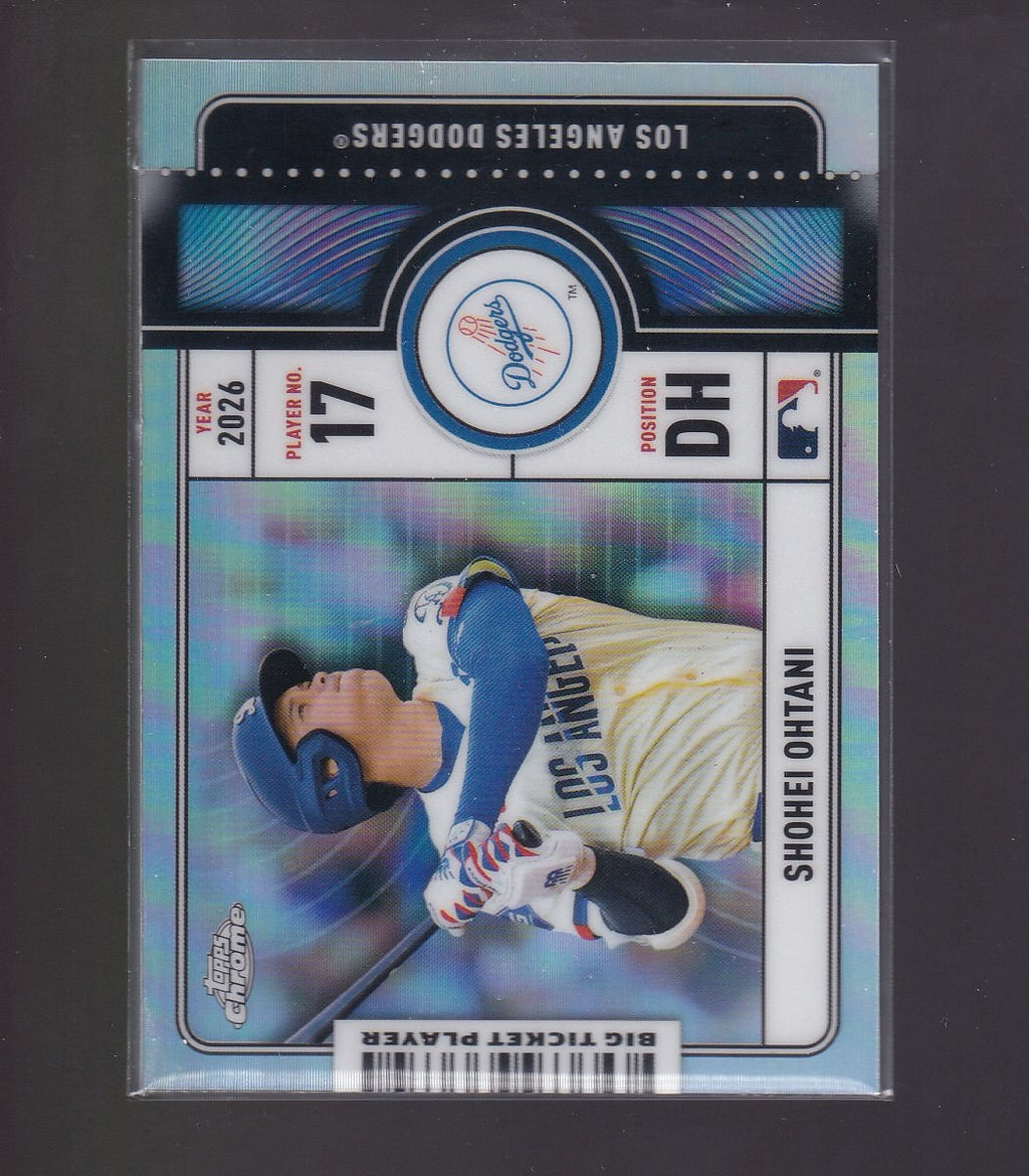 2026 Topps Chrome #BTP-3 Shohei Ohtani Big Ticket Players