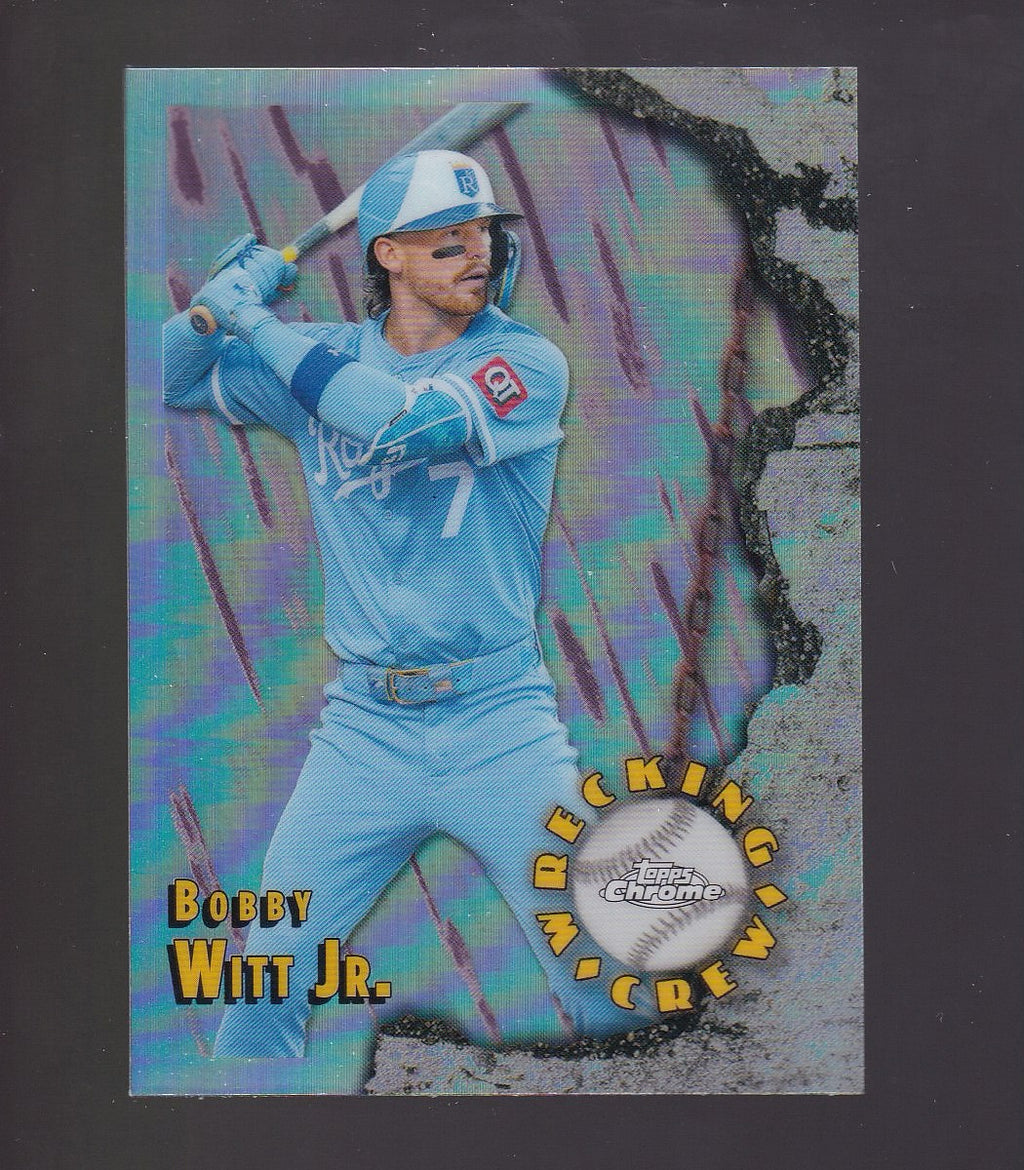 2026 Topps Chrome #WC-21 Bobby Witt Jr. Wrecking Crew