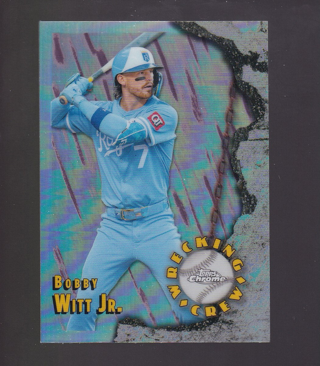 2026 Topps Chrome #WC-21 Bobby Witt Jr. Wrecking Crew