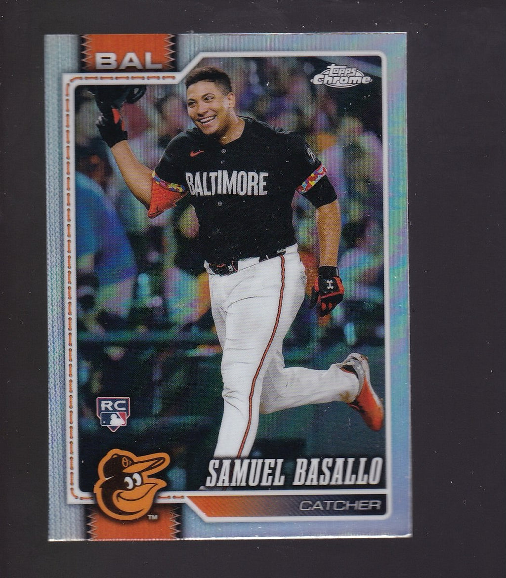2026 Topps Chrome #7 Samuel Basallo X-Fractors