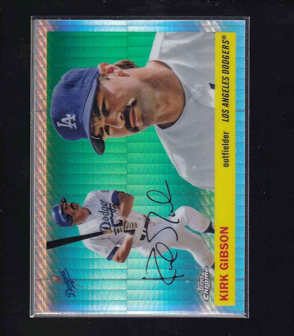 2025 Topps Chrome Platinum #496 Kirk Gibson Prism Refractors