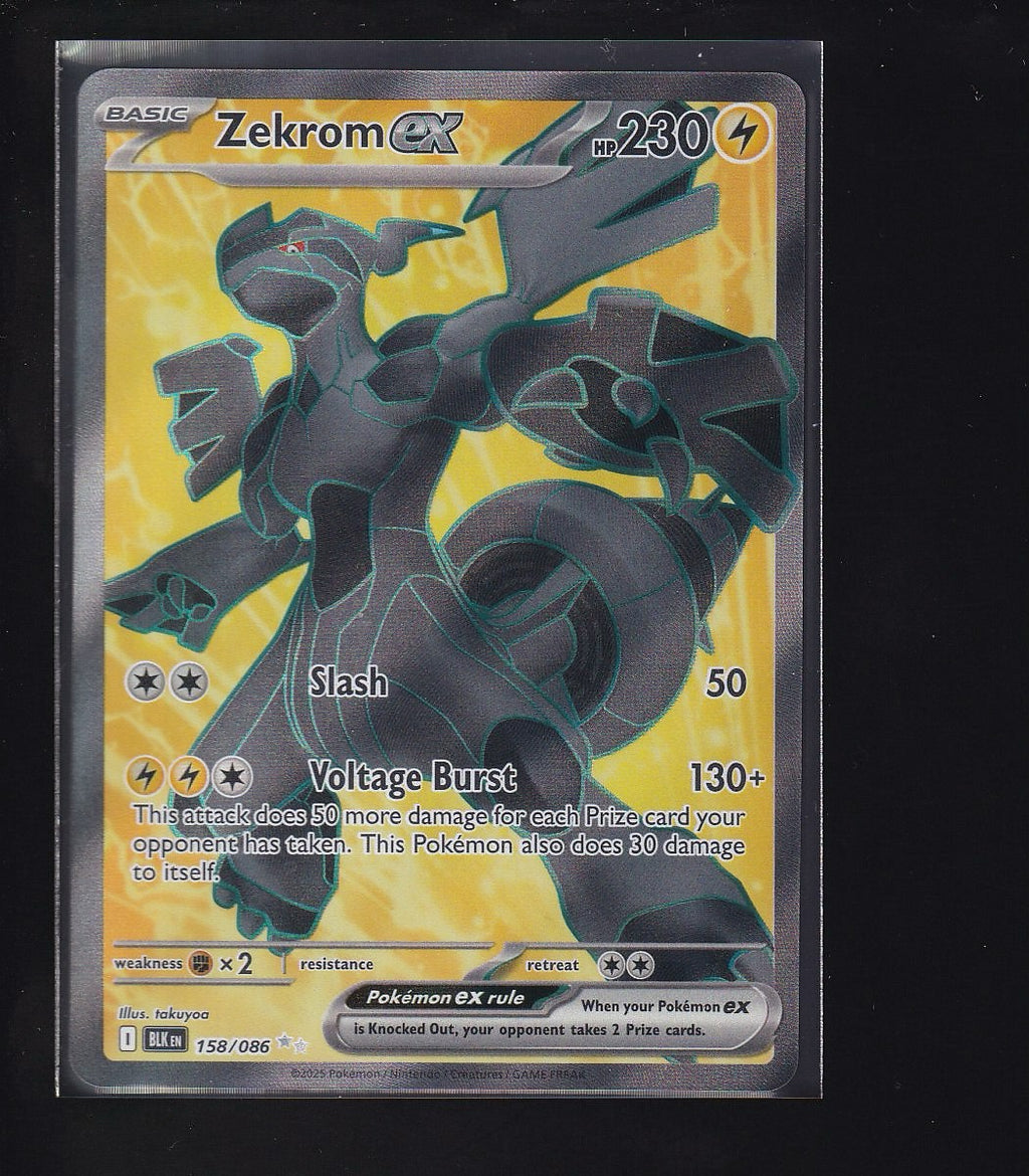 SV: Black Bolt #158/086 Zekrom ex