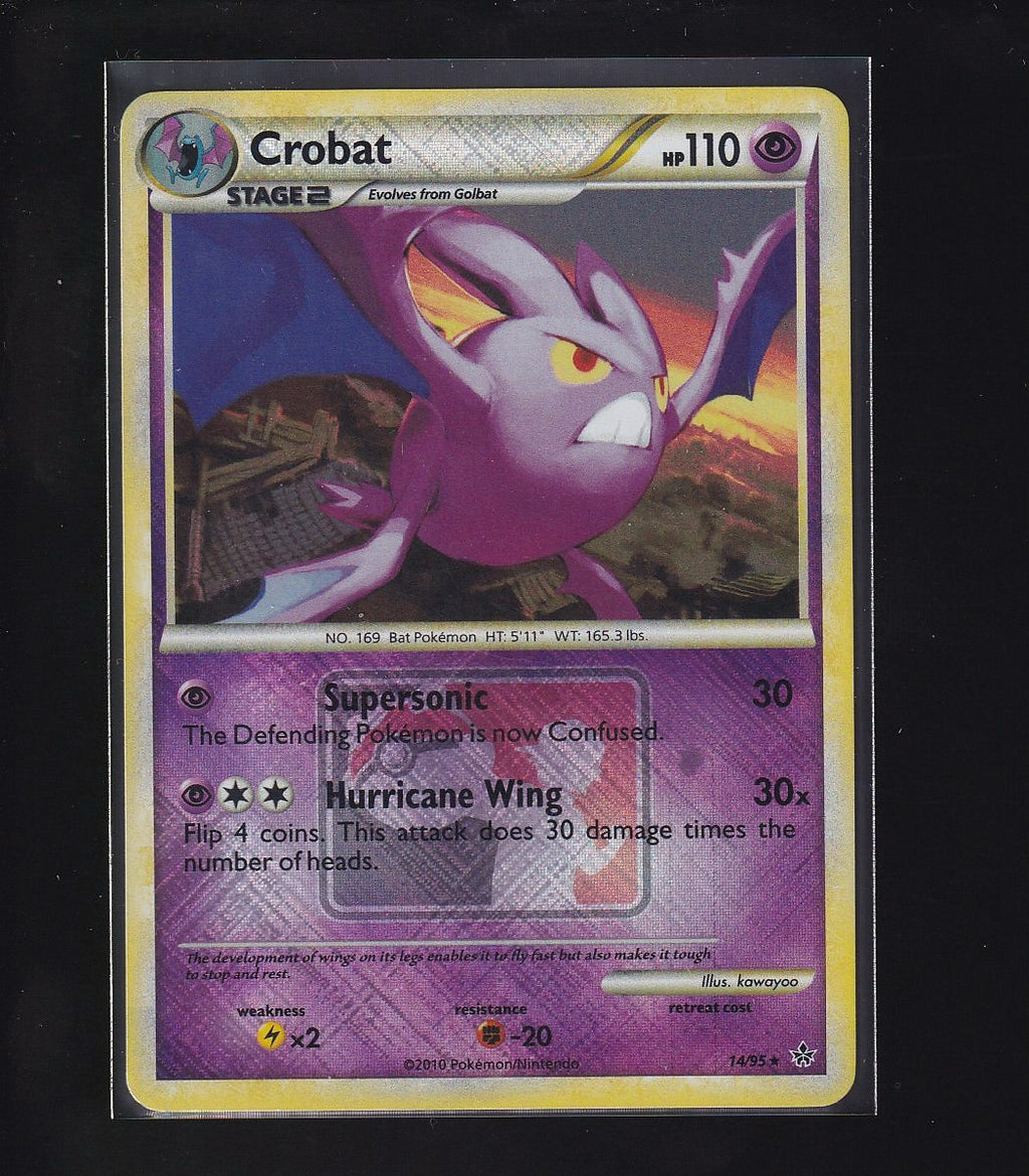 League & Championship Cards #14/95 Crobat-Play Stamp