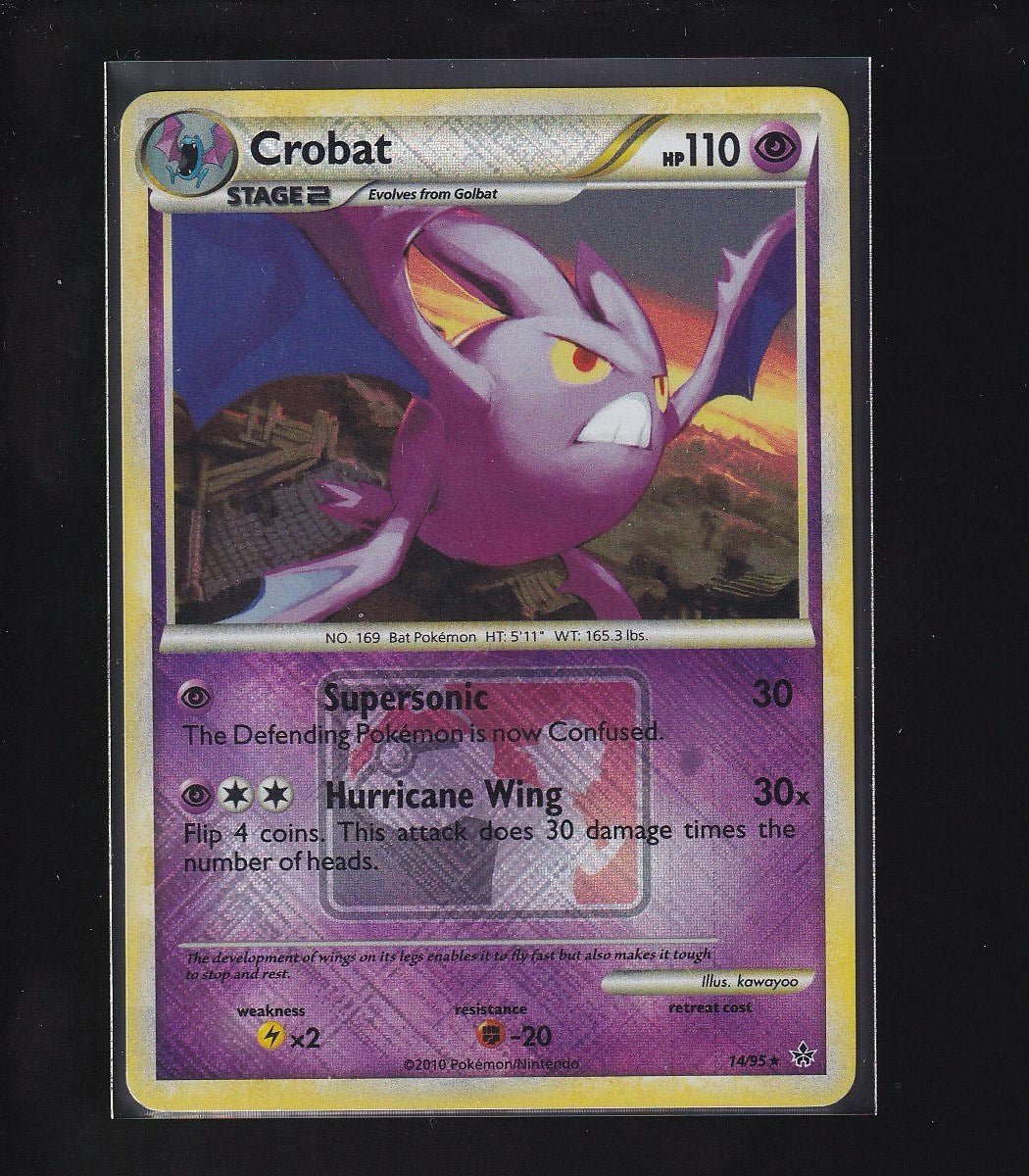 League & Championship Cards #14/95 Crobat-Play Stamp