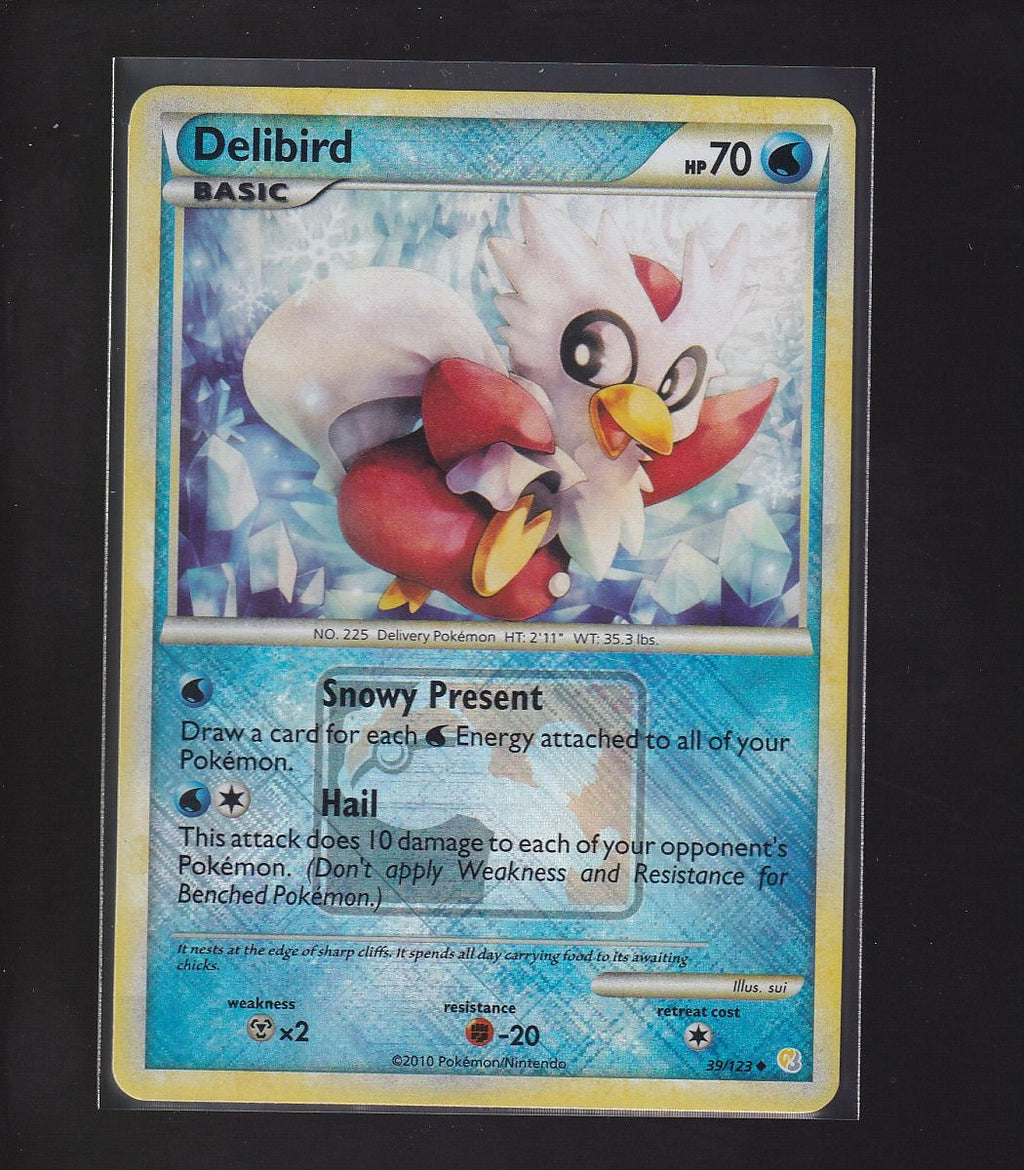 League & Championship Cards #039/123 Delibird-Play Stamp