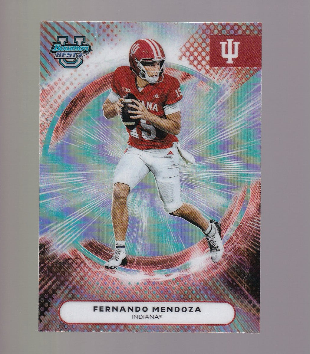 2025 Bowman University Best #16 Fernando Mendoza Refractor