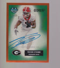2024 Bowman U Chrome #55BV-TE Trevor Etienne 1955 Bowman Auto Orange Refr #/25