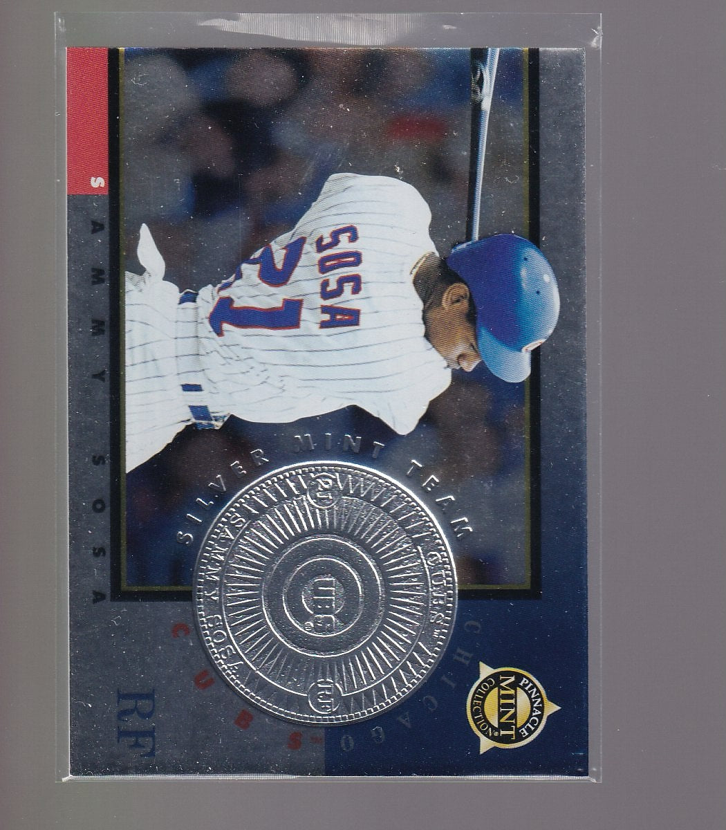 1998 Pinnacle Mint Collection #21 Sammy Sosa Silver