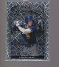 2024 Leaf Trinity Mega Box #S-28 Cooper Pratt Steel Lazer Foil Silver #/290