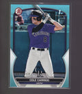 2023 Bowman Draft #BD-151 Cole Carrigg Sky Blue