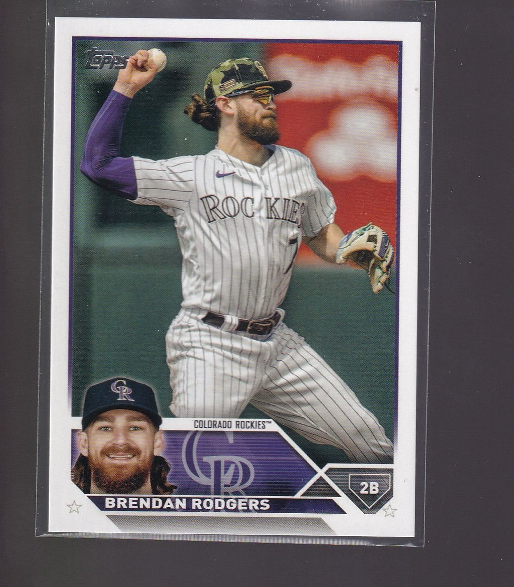 2023 Topps #287 Brendan Rodgers Advanced Stats #/300