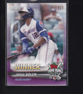 2021 Topps #HRW-35 Jorge Soler Home Run Challenge Winners Sept/Oct #/823