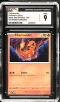 2023 Black Star Promos #047 Charmander CGC 9