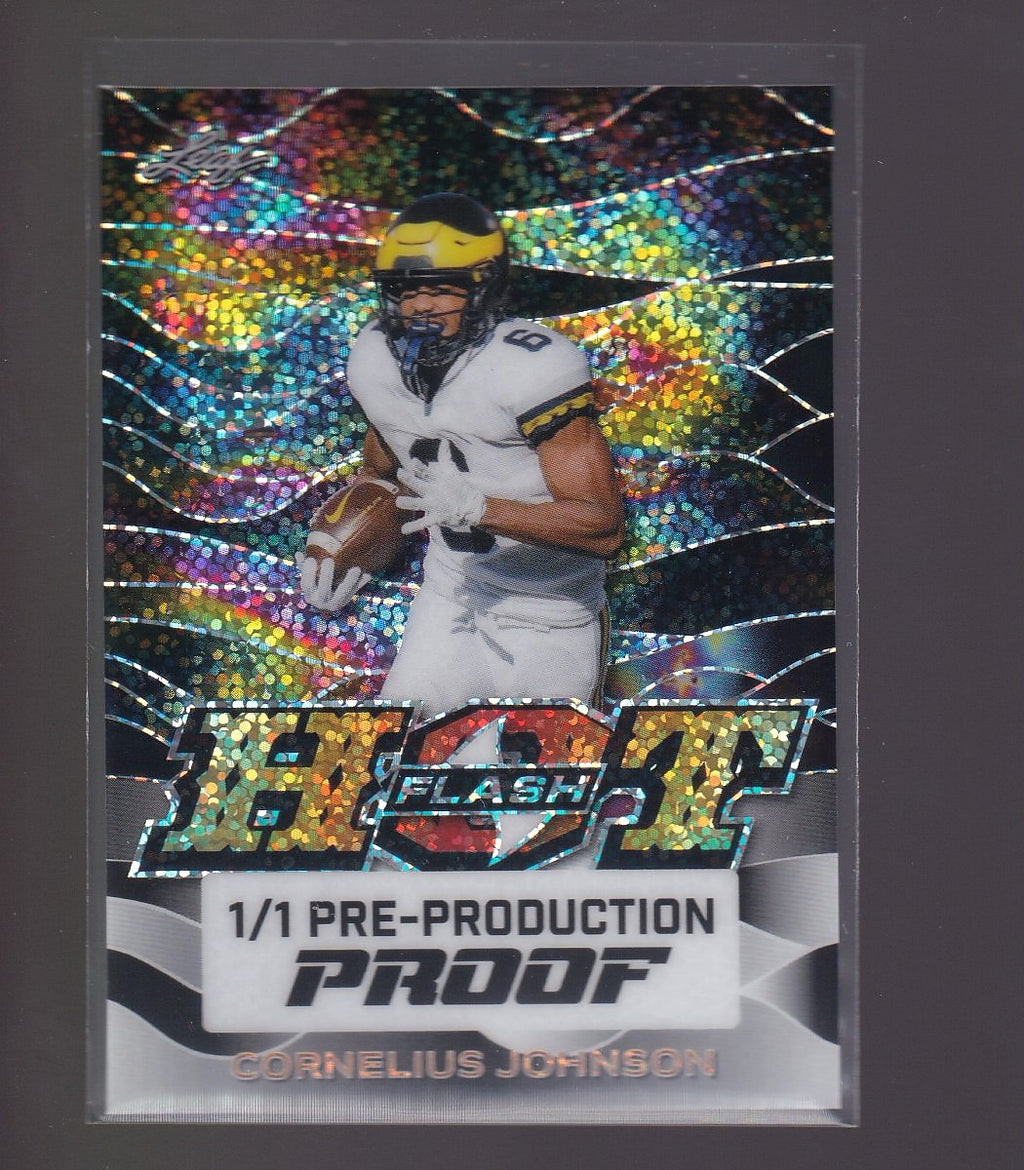 2024 Leaf Electric Cornelius Johnson Hot Flash Tye Dye #/1