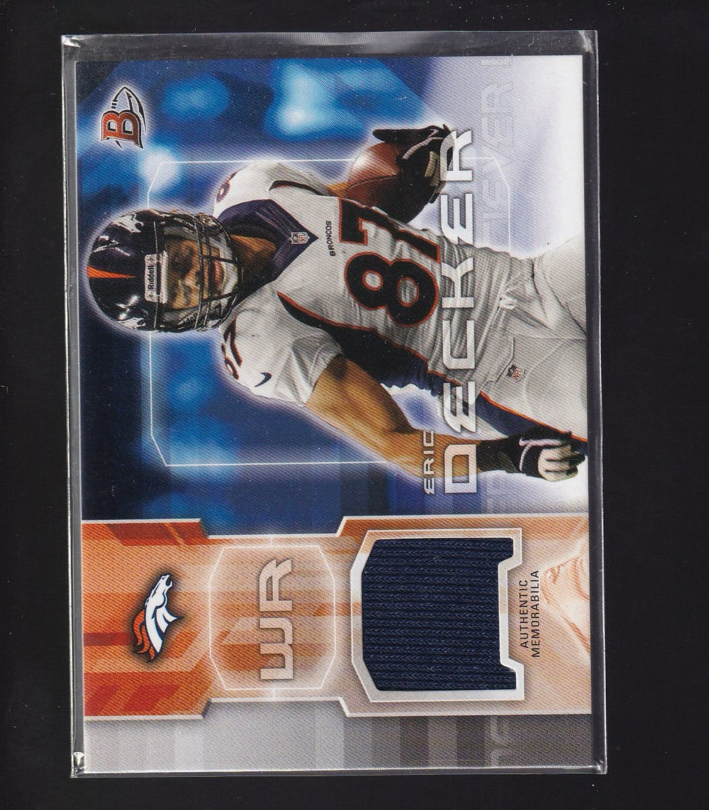 2014 Bowman #34 Eric Decker Relics