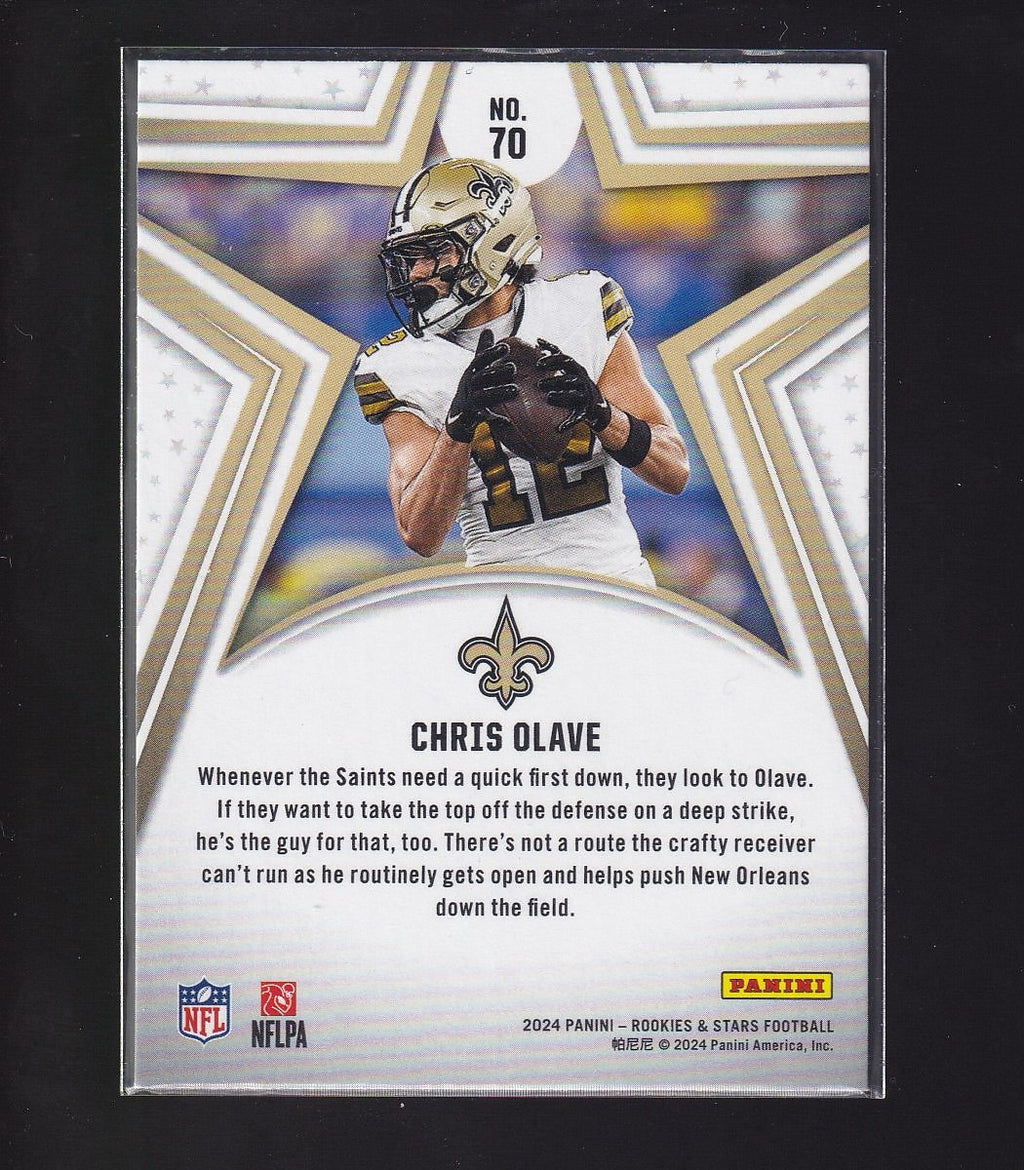2024 Panini Rookies & Stars #70 Chris Olave Green