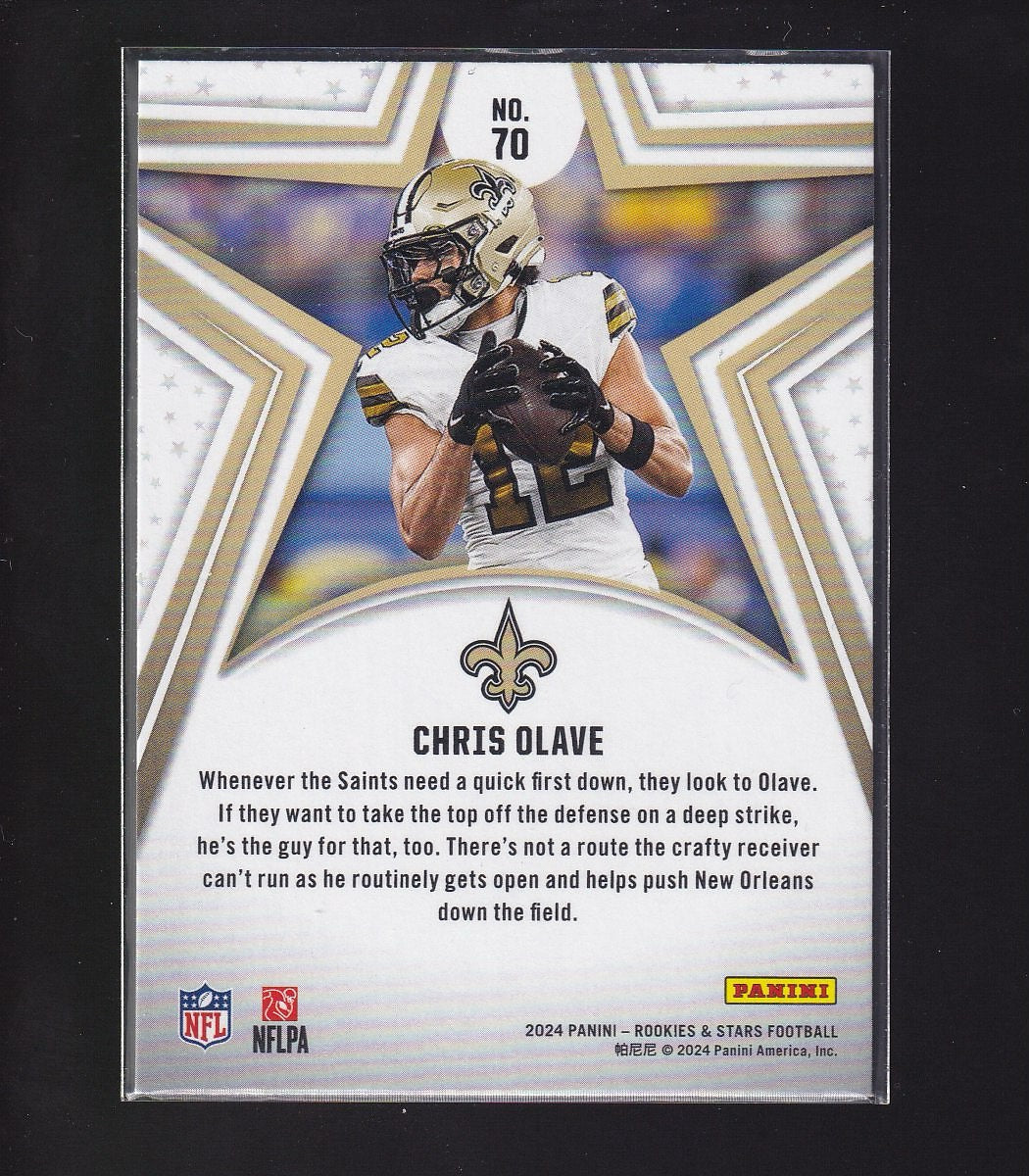 2024 Panini Rookies & Stars #70 Chris Olave Green