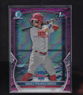 2023 Bowman #BCP-89 Nikau Pouaka-Grego Chrome Prospects Fuchsia Refractor #/199