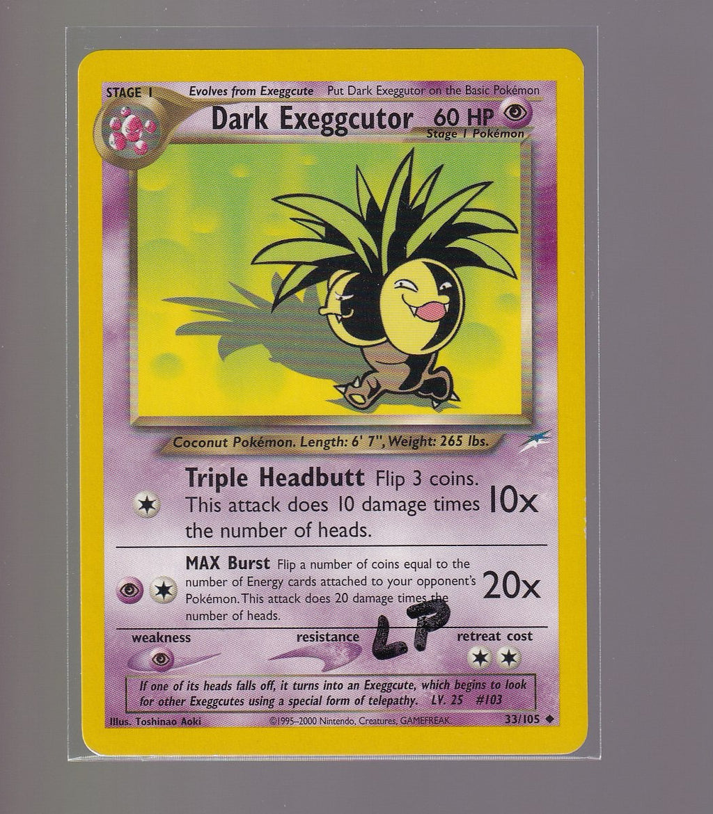 Neo Destiny #033/105 Dark Exeggcutor-Lightly Played