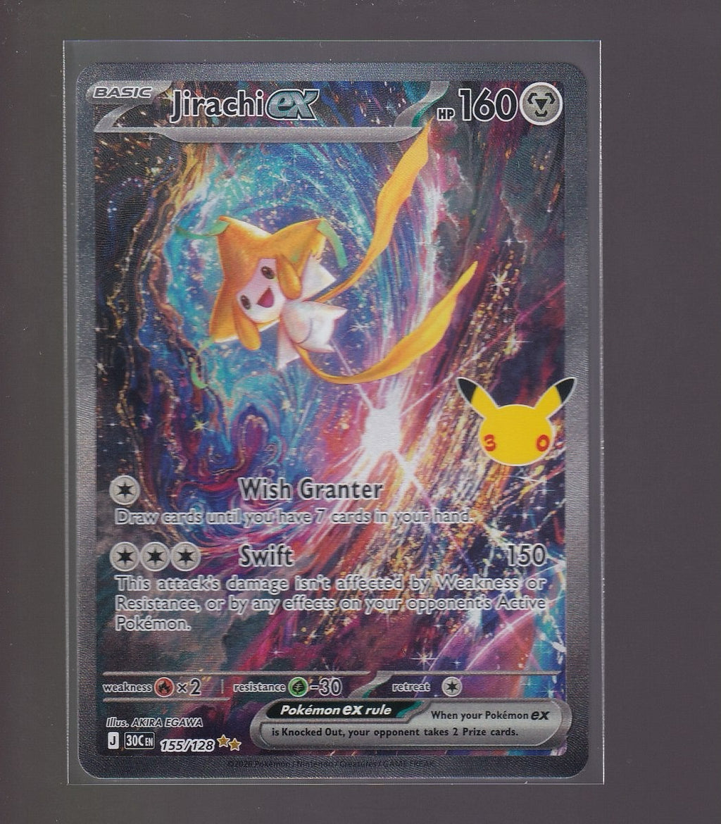 ME: 30th Celebration #155/128 Jirachi ex