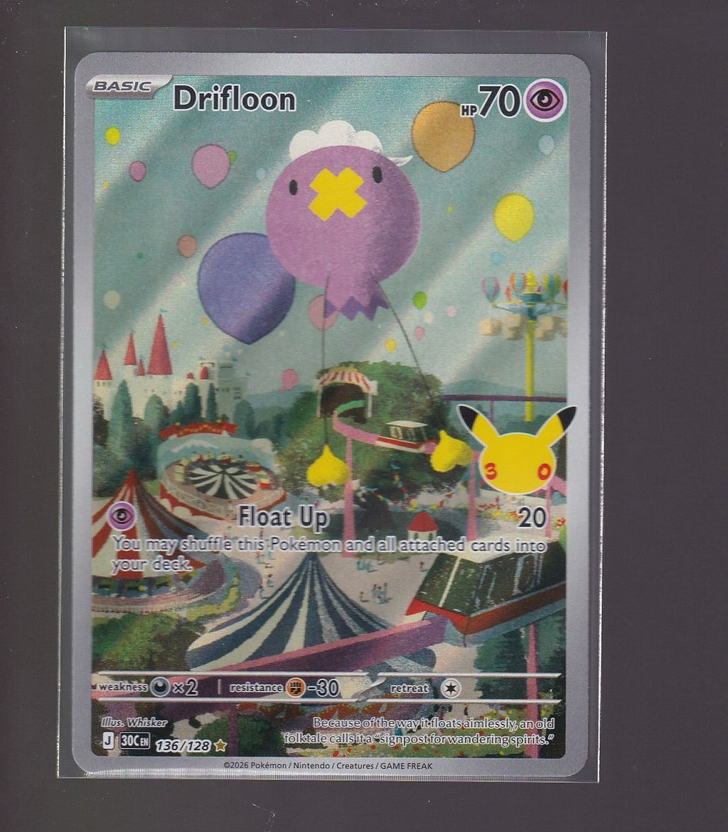 ME: 30th Celebration #136/128 Drifloon