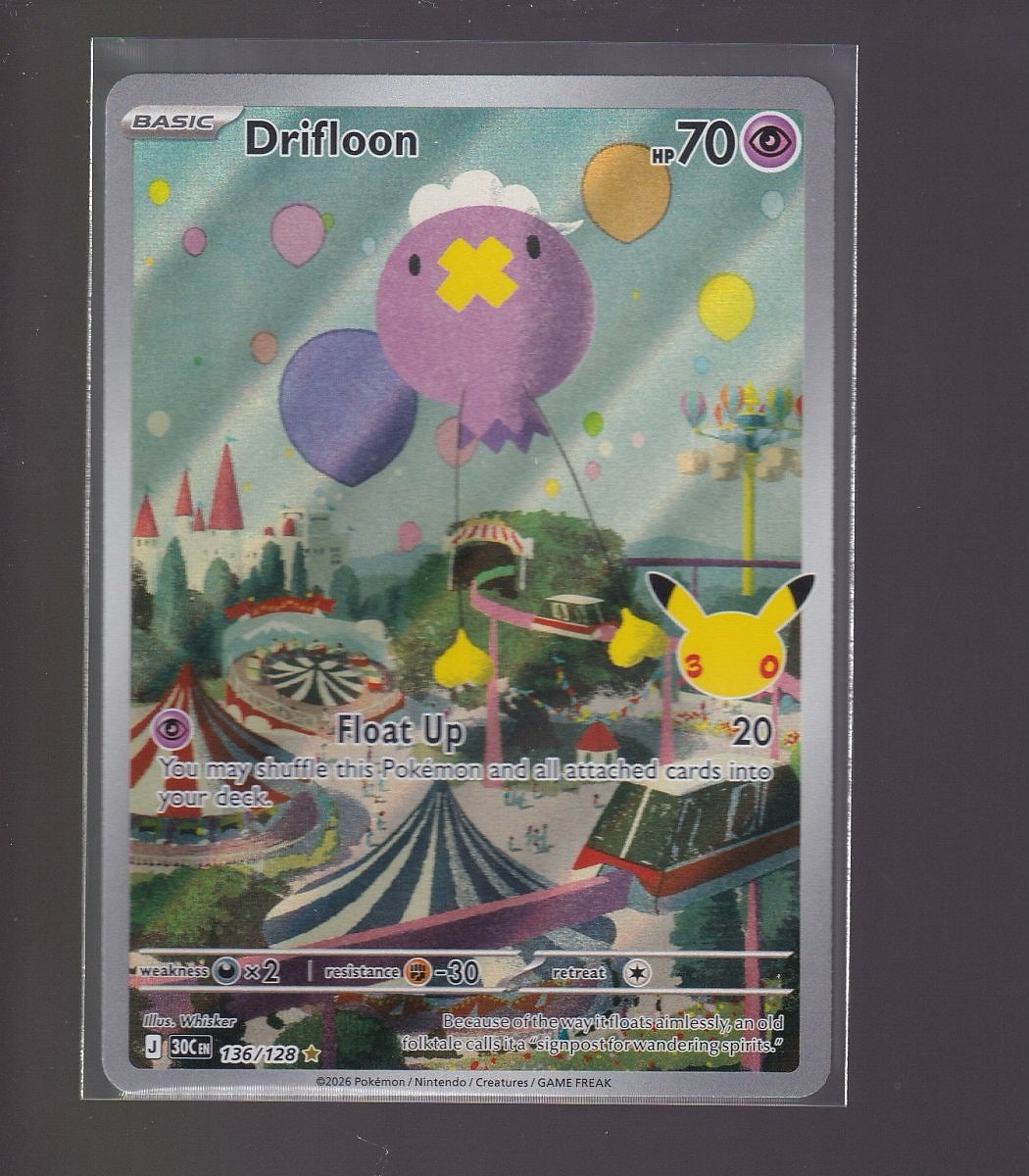 ME: 30th Celebration #136/128 Drifloon