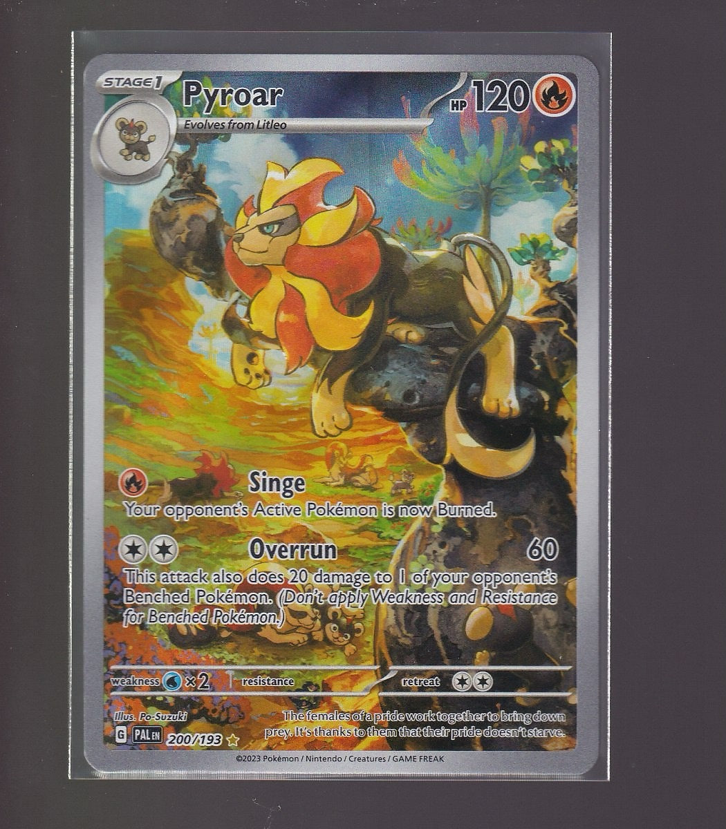 SV02: Paldea Evolved #200/193 Pyroar-Illustration Rare