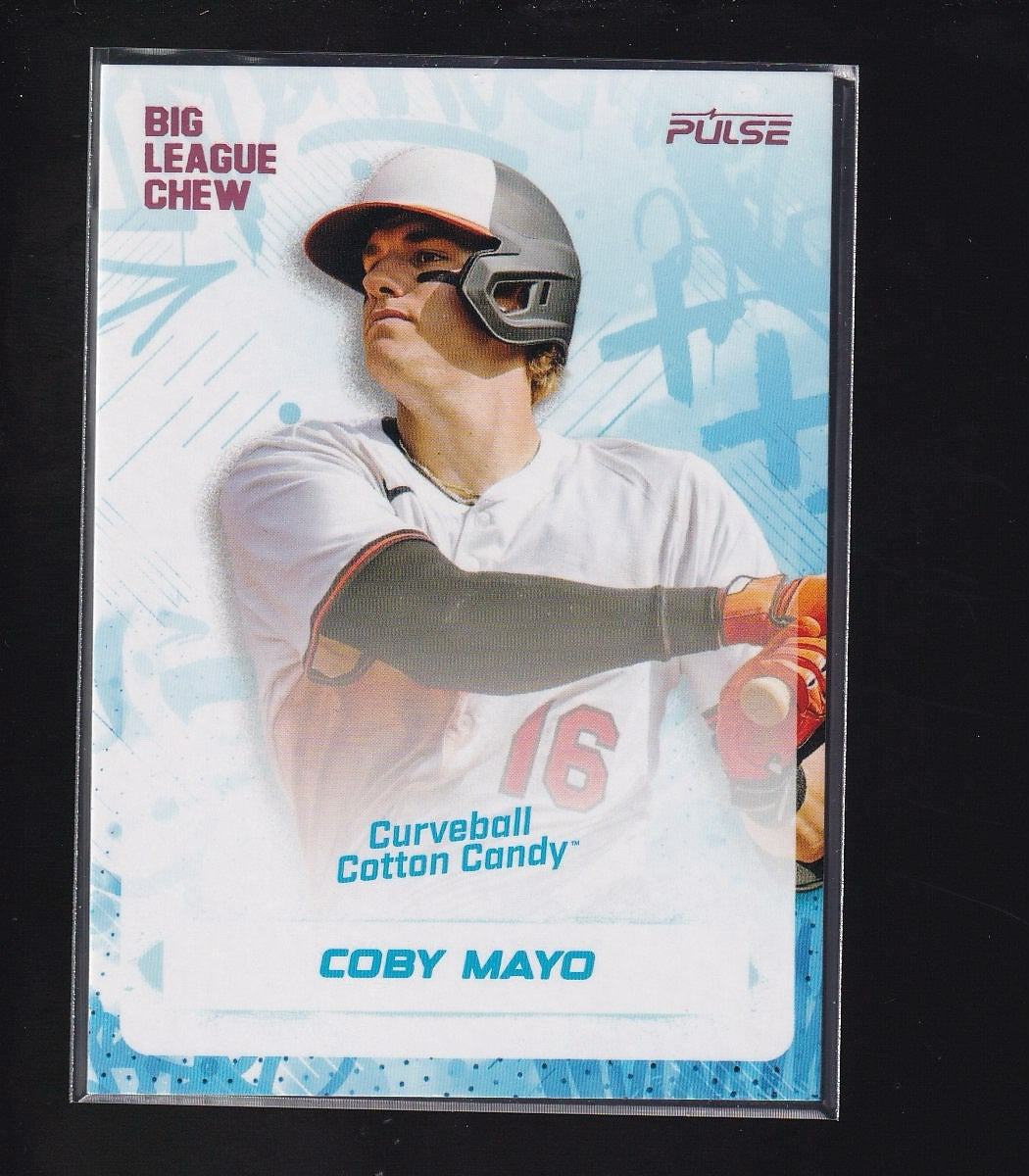 Big League Chew #CCC-17 Coby Mayo Curveball Cotton Candy #/399